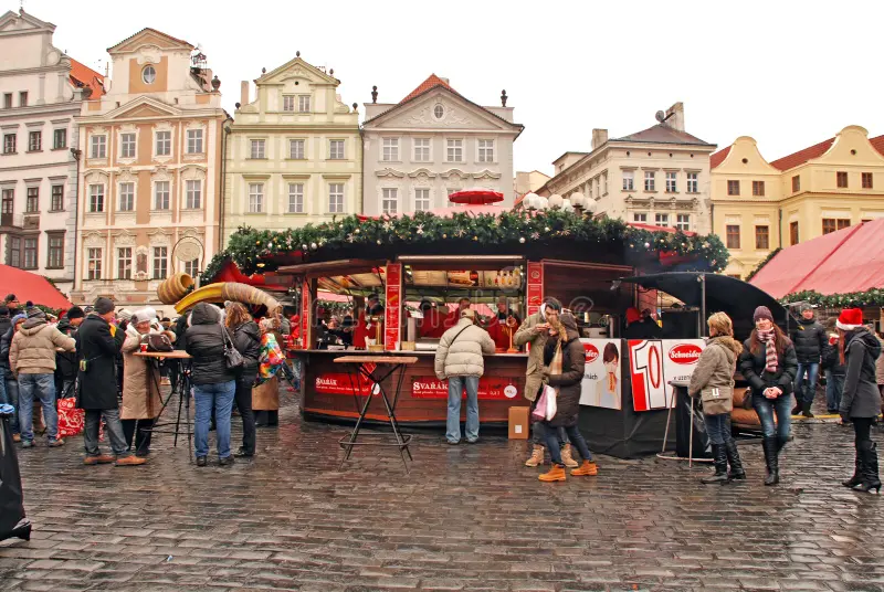 Mercado de Natal em Praga