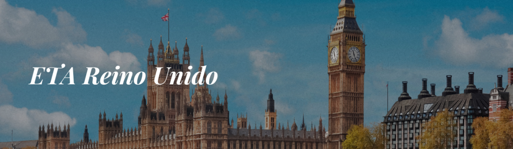 ETA para entrar no Reino Unido